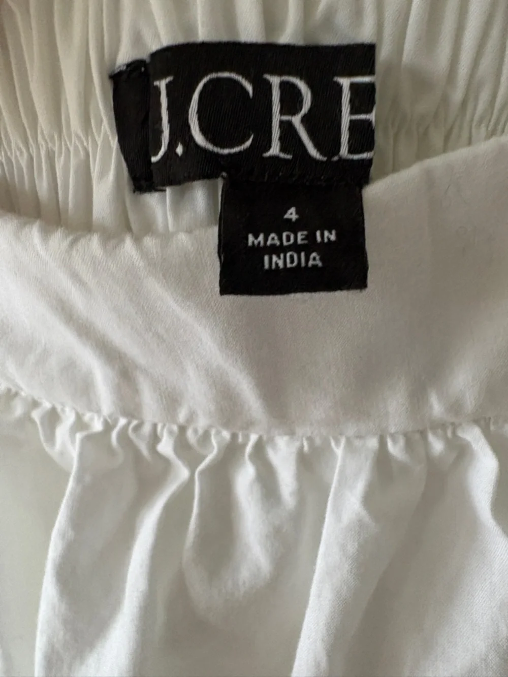 JCrew Poplin White Maxi Skirt - Picture 5 of 10